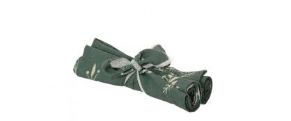 Green Leaf Pattern Napkin