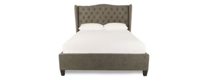 Wing Grey Fabric 4ft 6 Double Bedframe