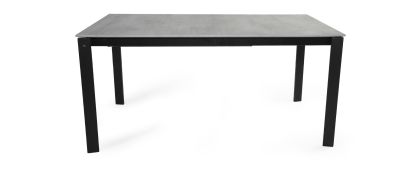 Eminence Grey Melamine Top Extending Table