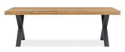 Chunky Rectangular Outdoor 2m Garden Dining Table