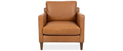 Gemma Charme Cigar Leather Armchair