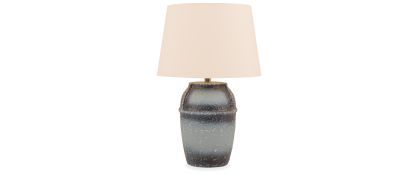 Edith Denim Ceramic Table Lamp