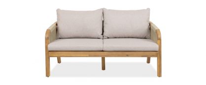 Diablo Outdoor Cream 2 Seater Sofa