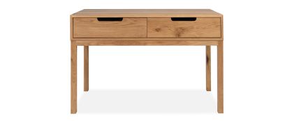 Austin Oak 2 Drawer Desk