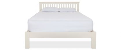 Amelia White Wooden 5ft King Bedframe