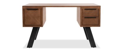 Hudson Smoked Oak Desk