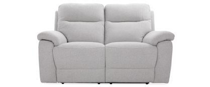Chicago Dove Grey 2 Seater Power Recliner 