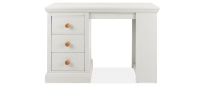 Joy Stone Study Desk with Shelves