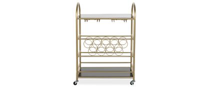 Marylebone Brass Drinks Trolley