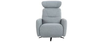 Alexio Mint Fabric Electric Recliner Armchair