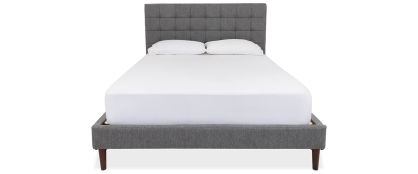 Rory Natural Grey Fabric 6ft Bedframe