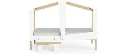 Cabane White House 3ft Single Bedframe