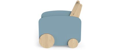 Firmiana Blue Toybox on Wheels