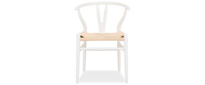 Albany White Wooden Dining Chair 