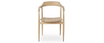 Alder Natural Oak Wooden Dining Chair
