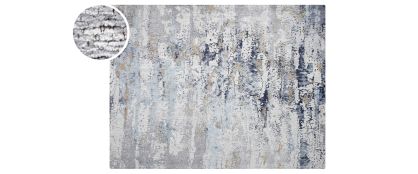 Firenze Blue Jacquard Large Rug - 170x240cm