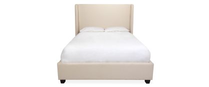 Hale Beige Fabric 4ft 6 Double Bedframe