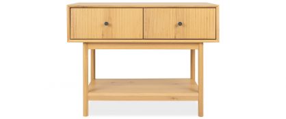 Kona Natural Light Oak Wooden Console Table