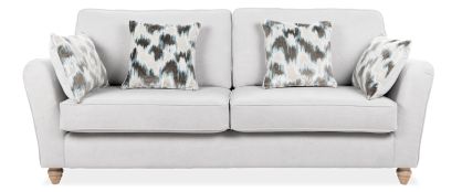 Glenbeigh 4 Seater Sofa in Fior Opal Fabric