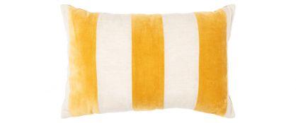 Ochre Stripe Cushion 40x60cm