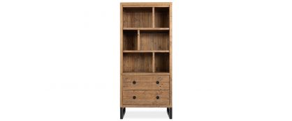 Quest Dark Pine Wooden Bookcase