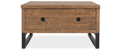 Quest Dark Pine Wooden Lift & Rise Coffee Table