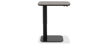 Nina Grey Sintered Stone Ceramic Gas Lift Sofa Table