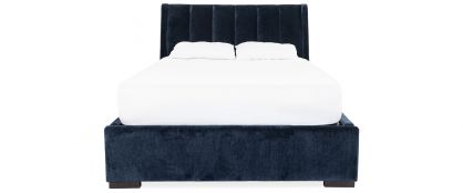 Soho Navy Fabric 5ft King Size Ottoman Bedframe