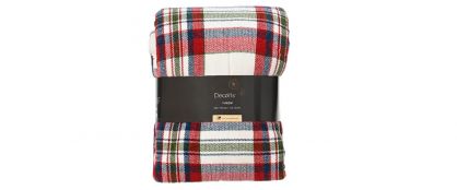Tartan Throw - 170cm x 130cm
