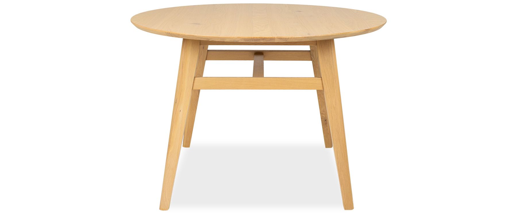 Kona Natural Light Oak Wooden 1.2M Round Dining Table