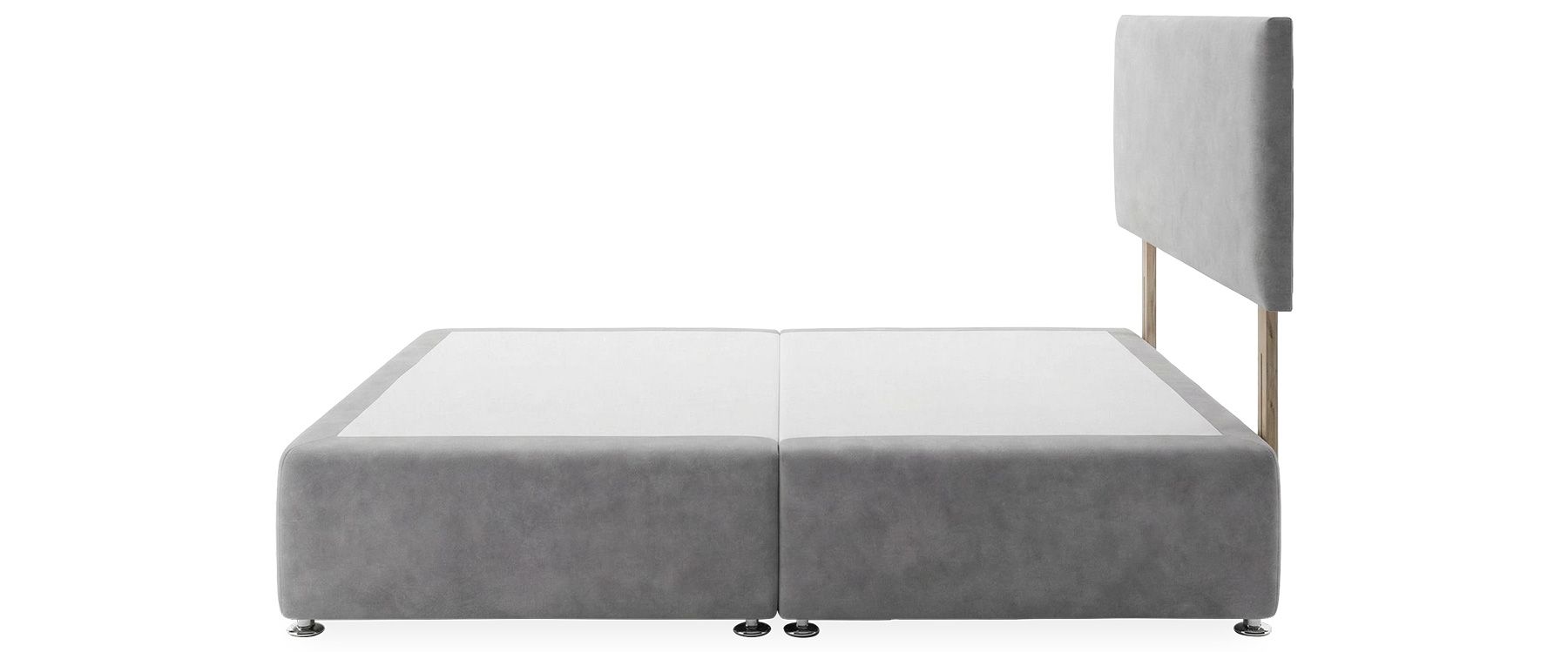 Niamh Grey 4ft Divan and Headboard