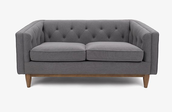 Natty Loveseat in Slate