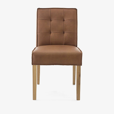 Arlington High Grade Leather Chair Oak Legs