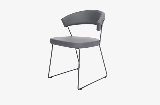 New York Dining Chair in Skuba Grey