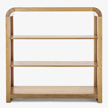 Cube Oak Large Bookcase