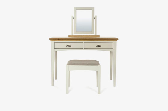 Hampstead Grey and Pale Oak Dressing Table