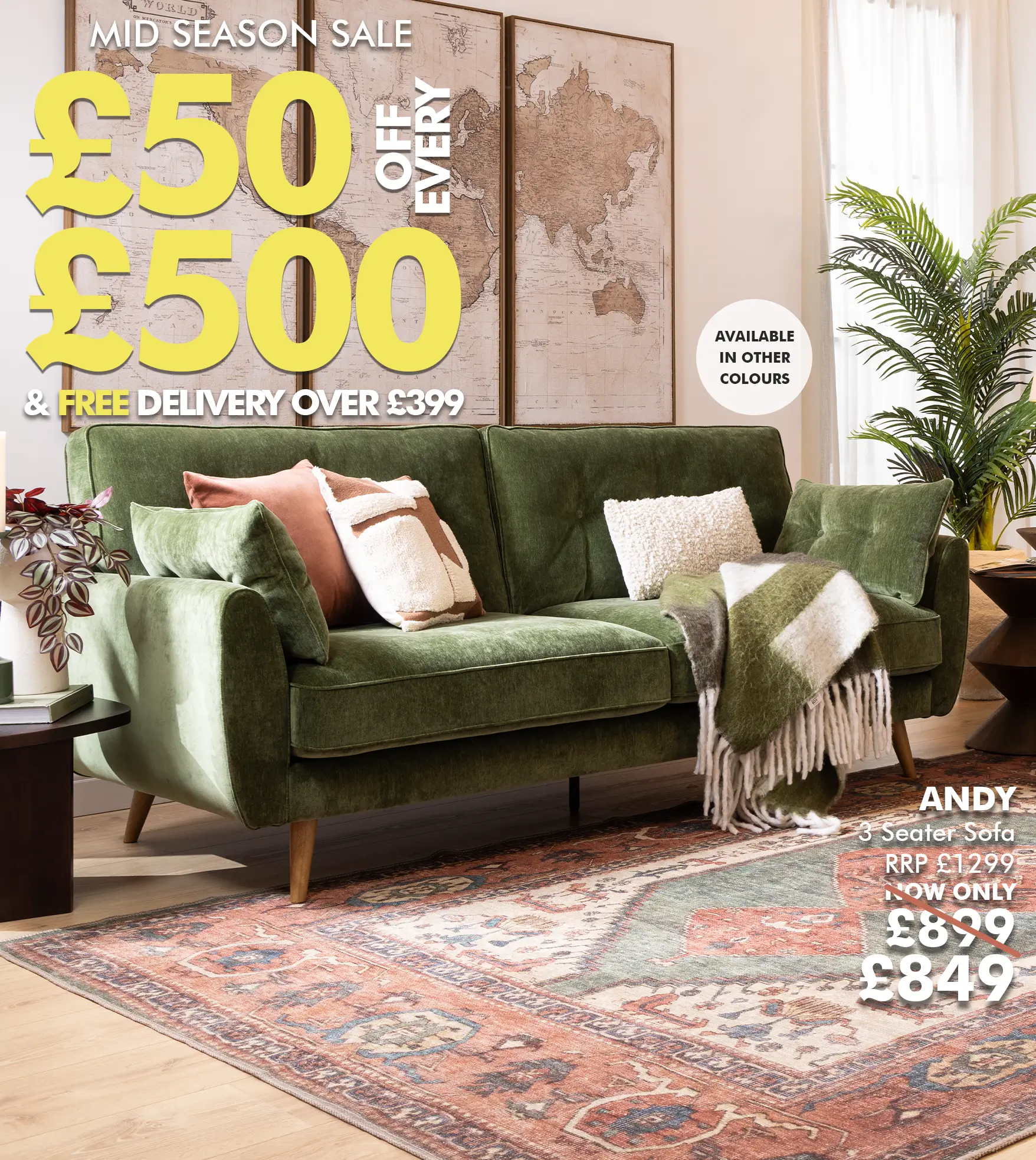 Andy Furniture Sale Banner