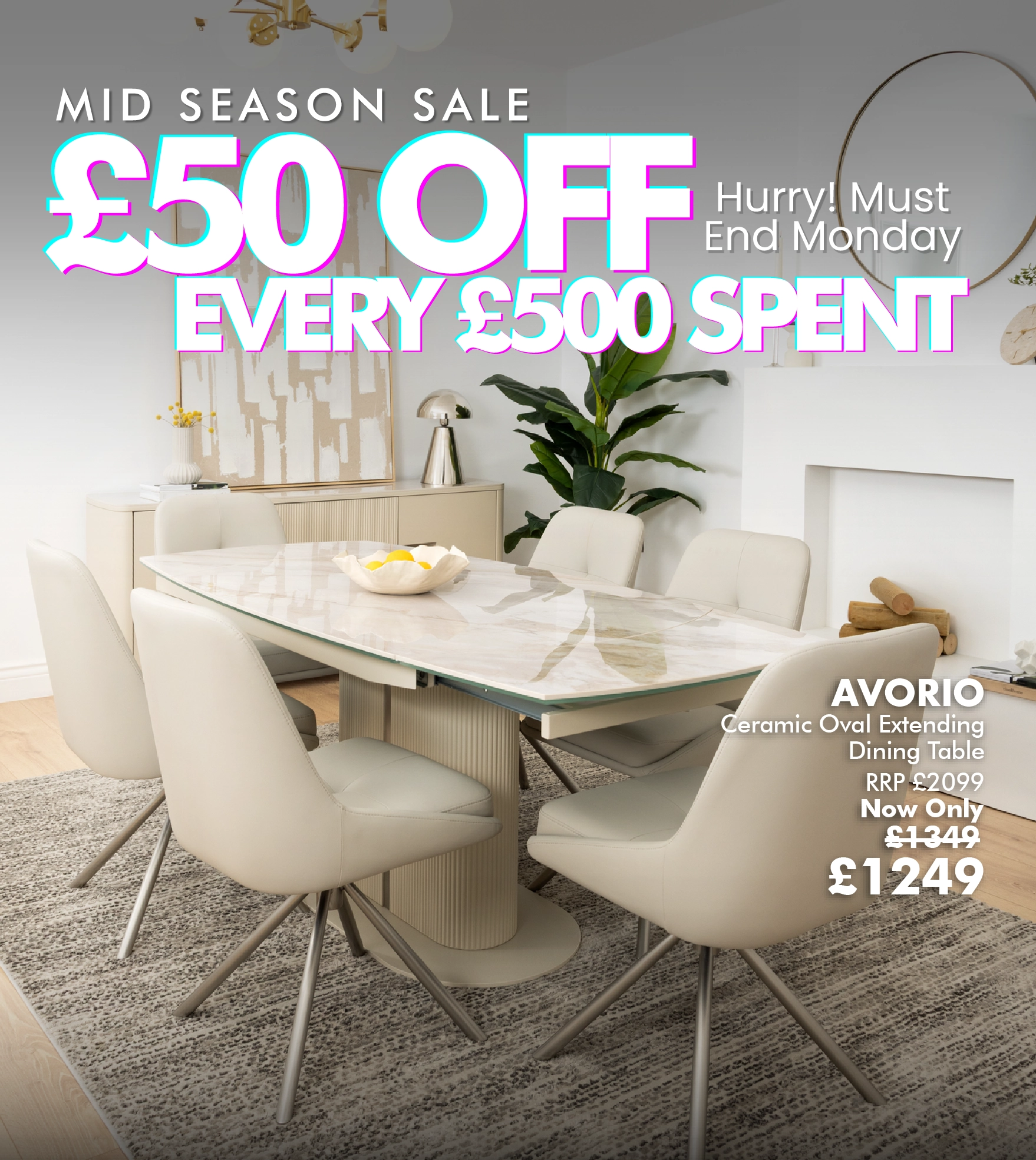 Avorio Furniture Collection