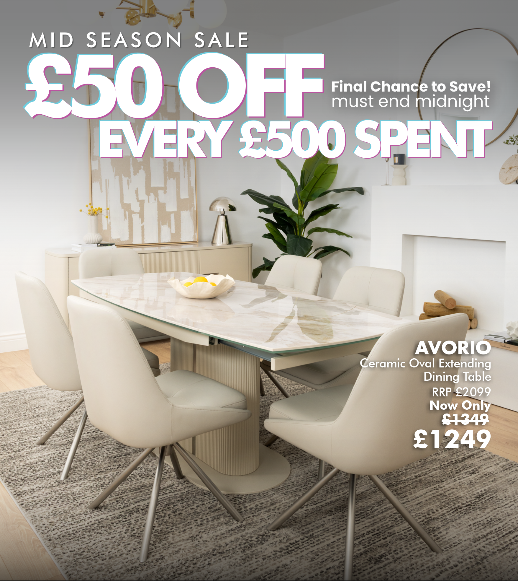 Avorio Furniture Collection