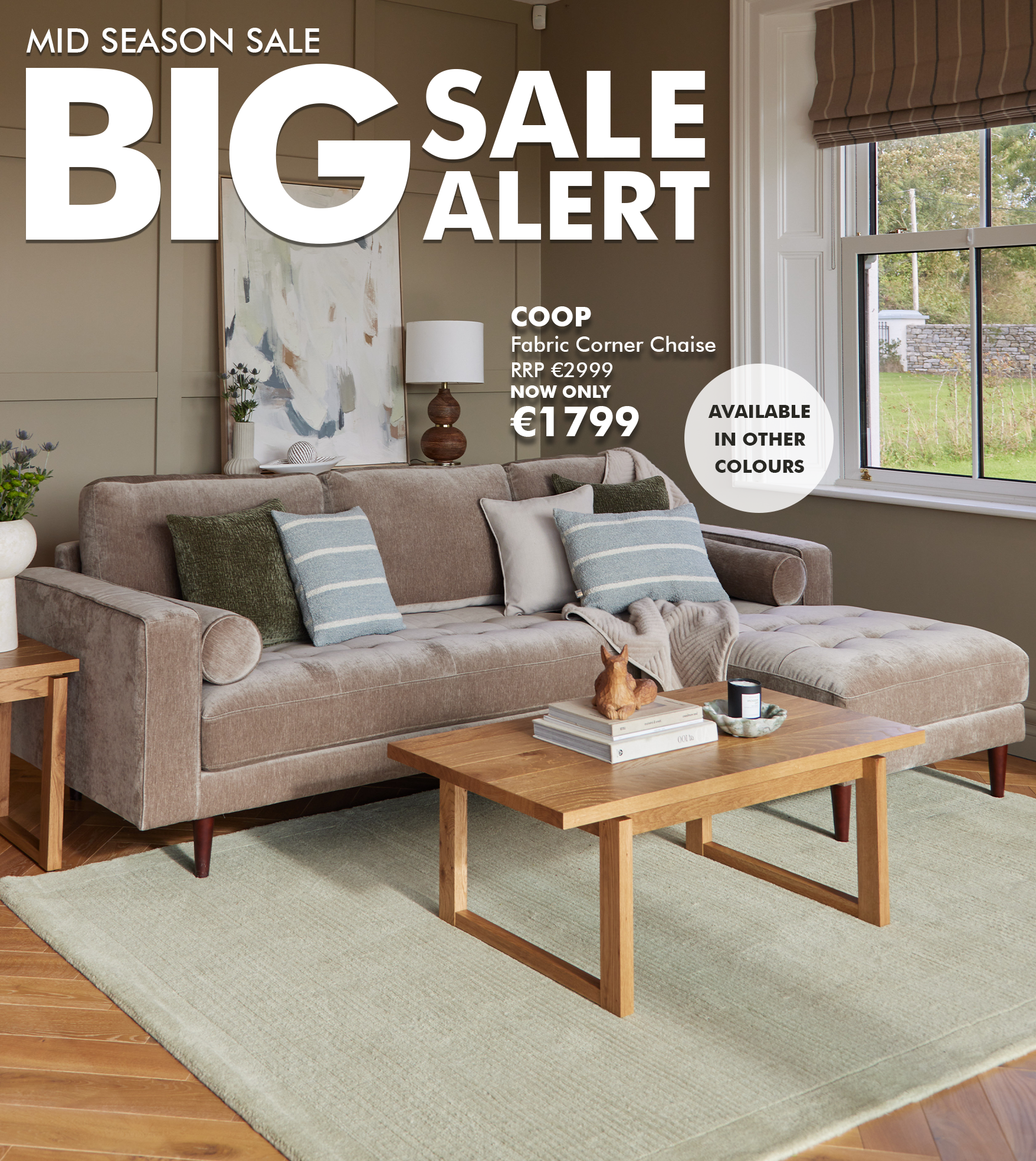 Coop Furniture Sale Banner