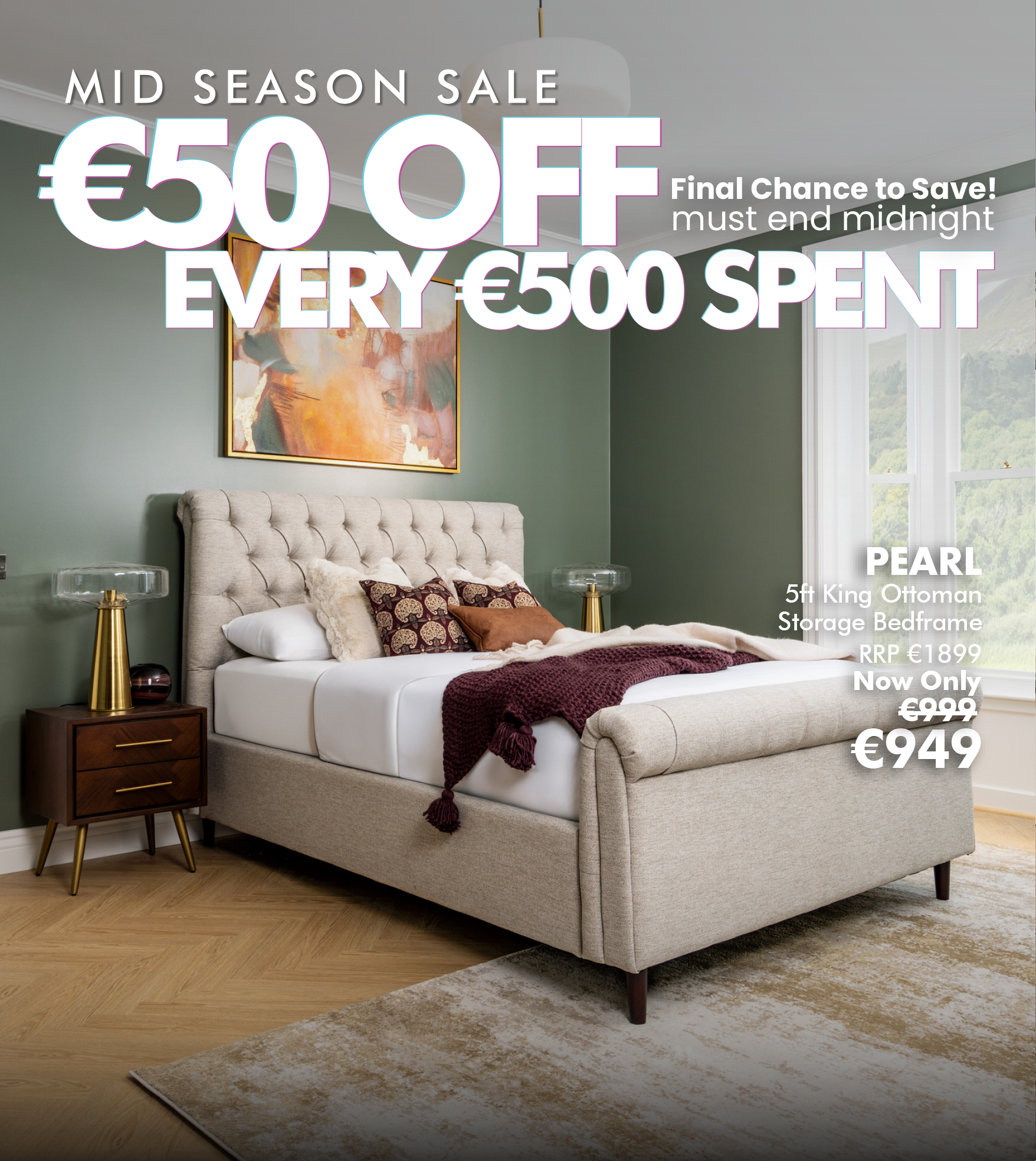 Pearl Furniture Sale Banner