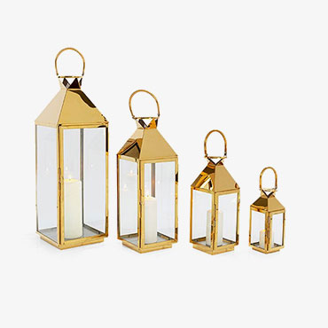 Giardino Gold Lanterns