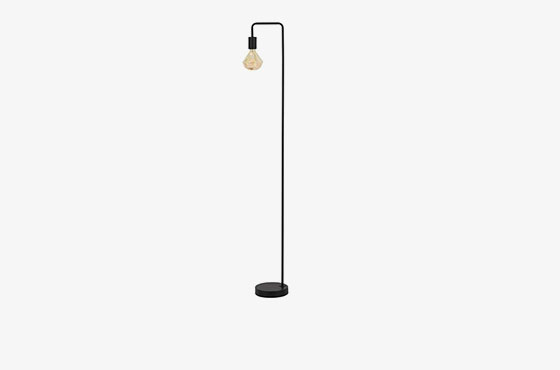 Cody Matted Black Floor Lamp 