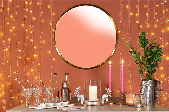 Java Metal Frame Mirror