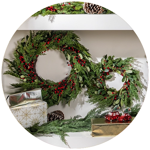 Christmas Wreaths and Garlands