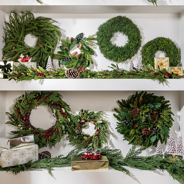 Christmas Wreaths and Garlands